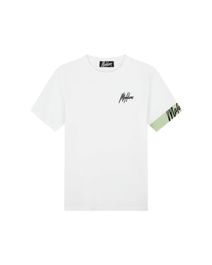 Malelions Men Captain T-Shirt 2.0 | White