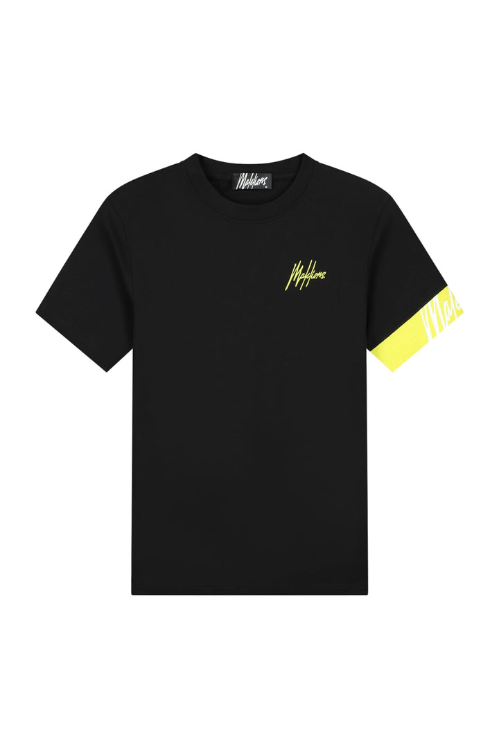 MM3-SS25-03_724_Malelions_Men_Captain_T-Shirt_2.0_Black_Bright_Green_Front.jpg