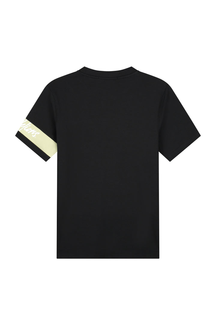 MM3-SS25-06_365_Malelions_Men_Captain_T-Shirt_Black_Light_Green_Back.jpg