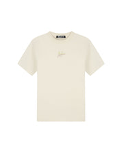 Malelions Men Split T-Shirt | Beige