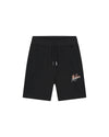 Malelions Men Split Short | Black/Coral