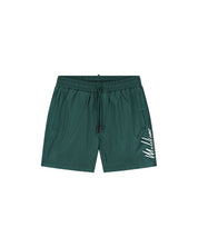 Malelions Men Split Swim Shorts | Petrol Green