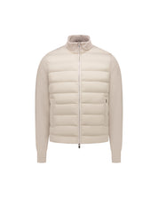 Malelions Men Knitted Hybrid Jacket | Light Taupe
