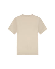 Malelions Men Knitted T-Shirt | Light Taupe
