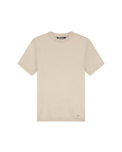 Malelions Men Knitted T-Shirt | Light Taupe