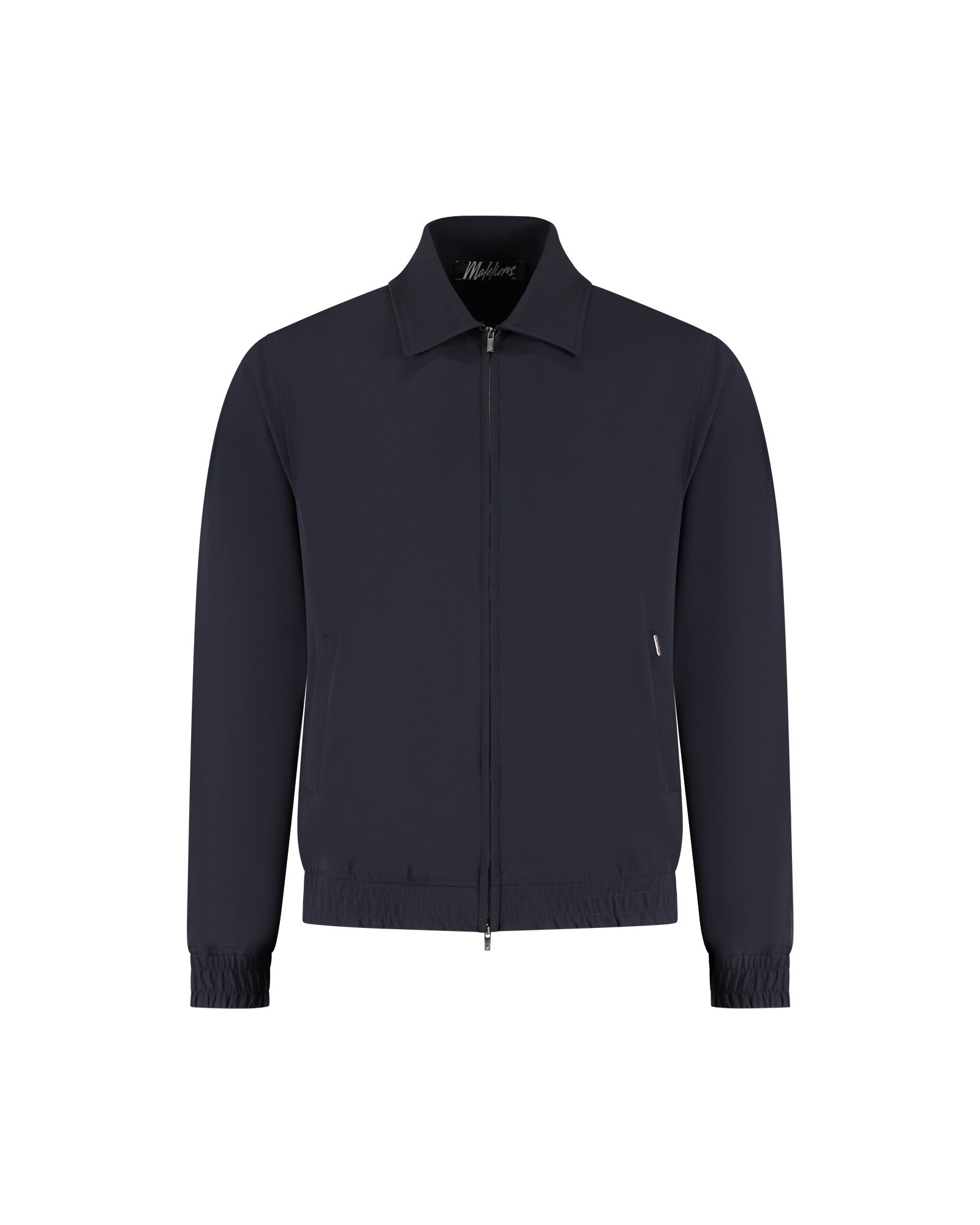 Malelions Men Technical Zip Jacket | Navy