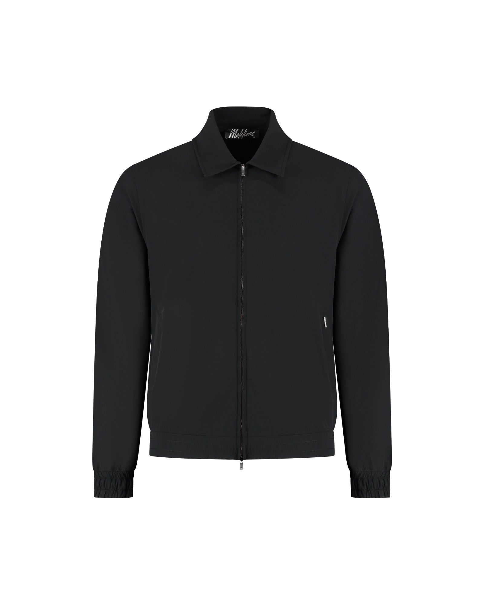 Malelions Men Technical Zip Jacket - Zwart - Malelions