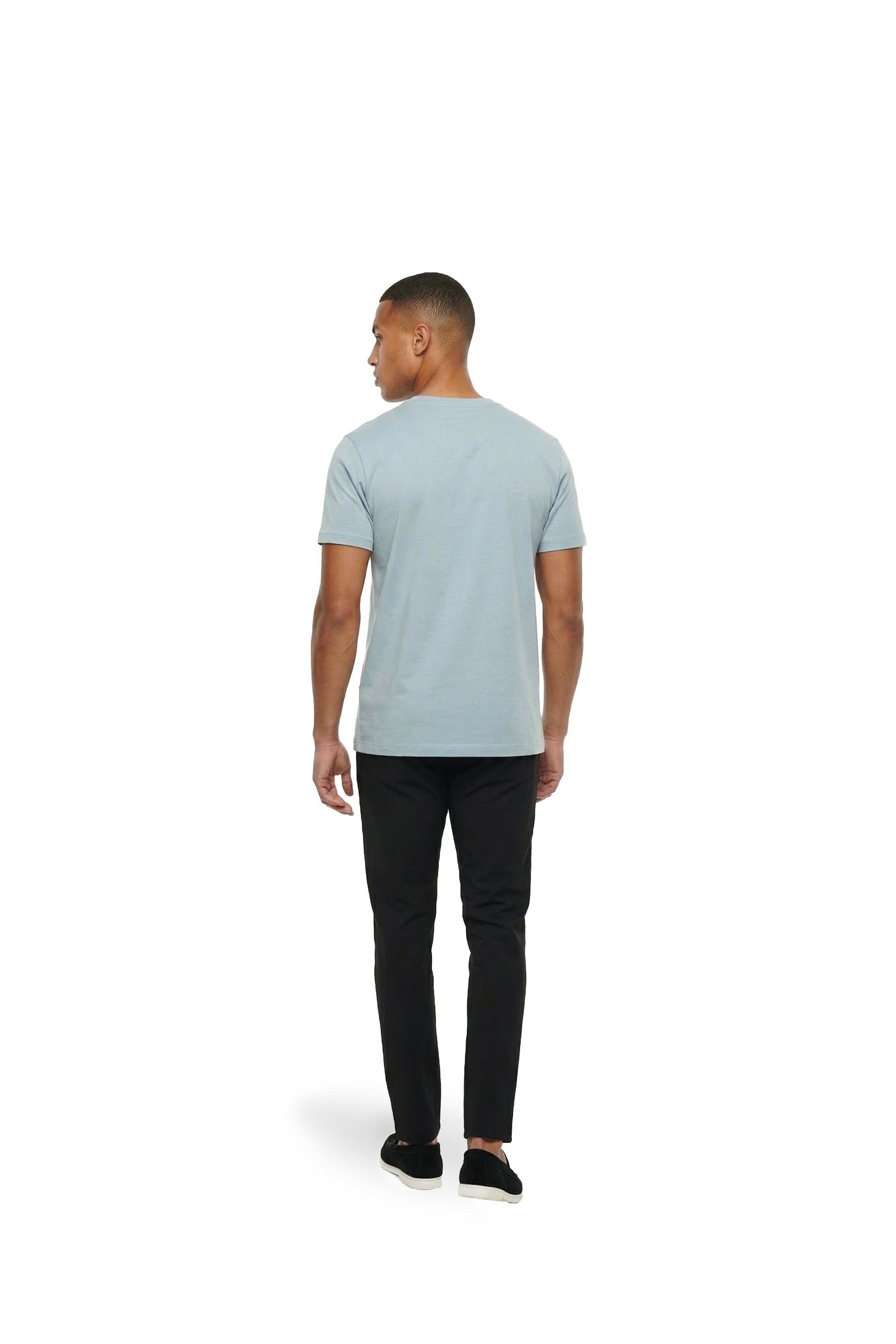 Malelions Men Luxury T-Shirt | Ice Blue