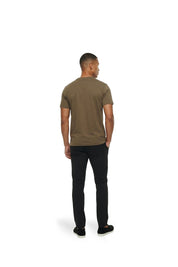 Malelions Men Luxury T-Shirt | Vintage Green