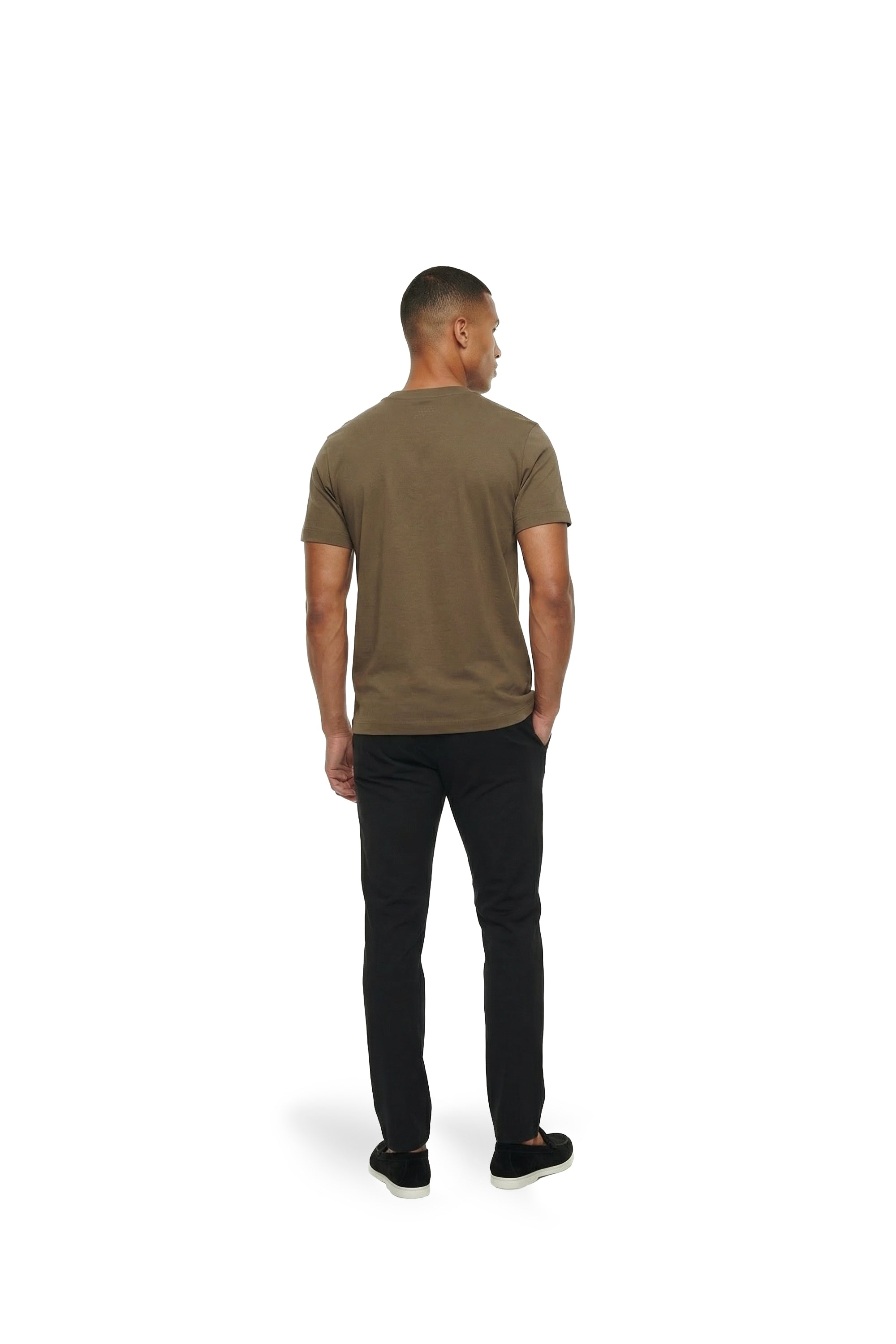 Malelions Men Luxury T-Shirt | Vintage Green