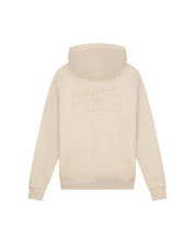 Malelions Men Permanent Vacation Zip Hoodie | Light Taupe
