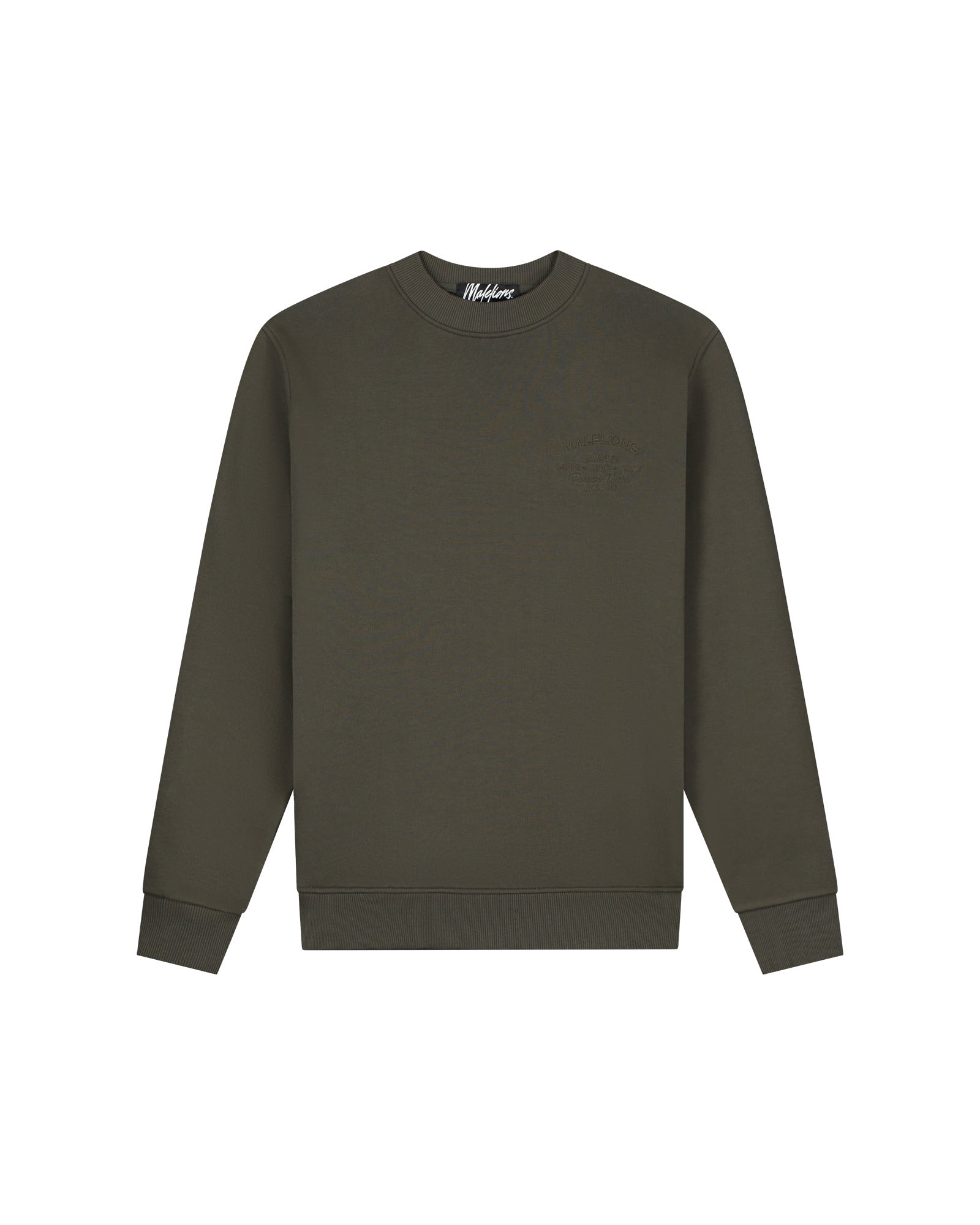 Malelions Men Permanent Vacation Sweater | Vintage Green