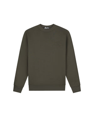 Malelions Men Permanent Vacation Sweater | Vintage Green