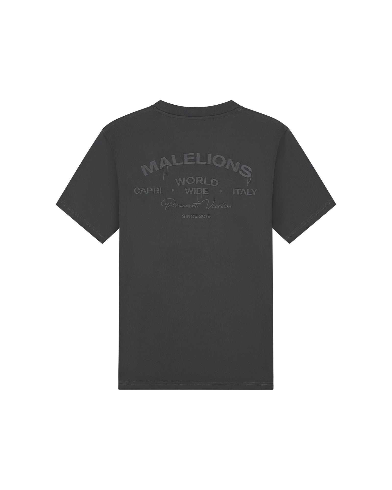 Malelions Men Permanent Vacation T-Shirt | Antra