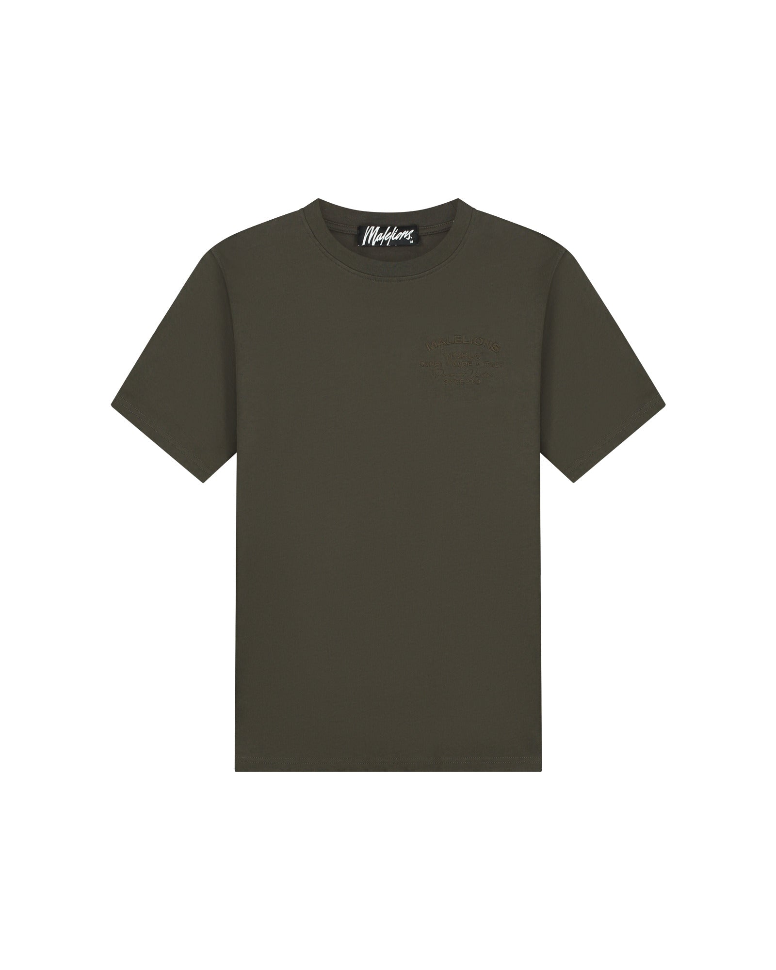 Malelions Men Permanent Vacation T-Shirt | Vintage Green