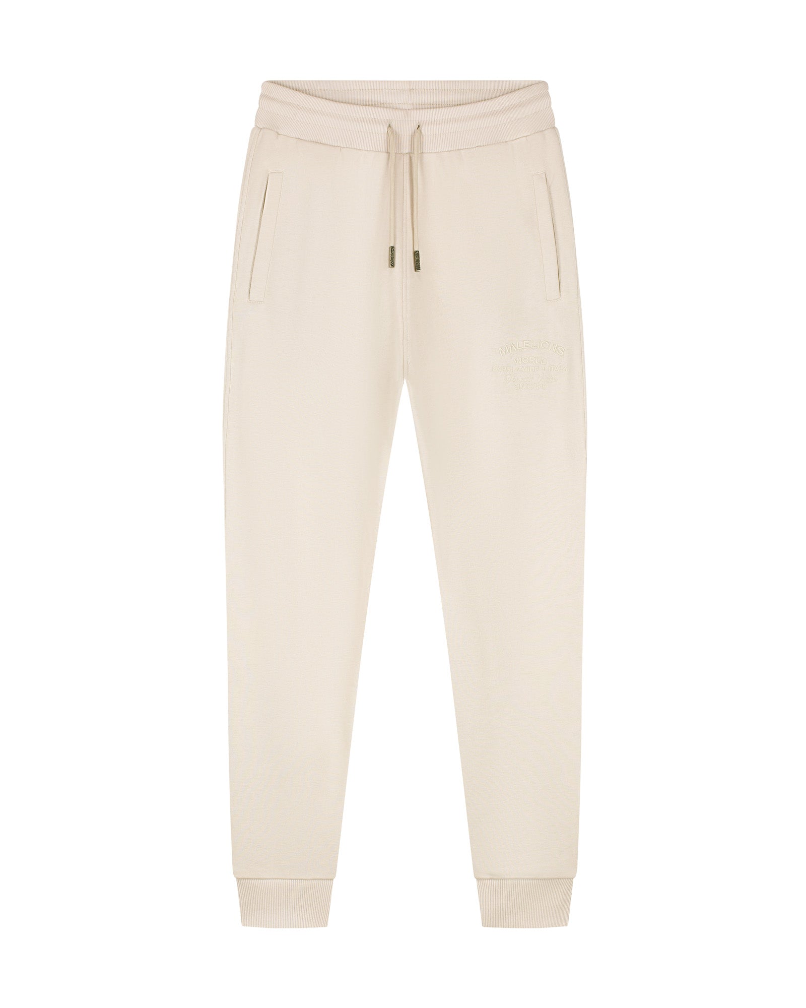 Malelions Men Permanent Vacation Sweatpants | Light Taupe
