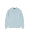  Malelions Men Heavyweight Knitted Sweater | Ice Blue