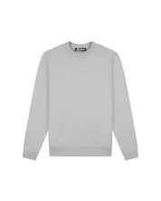 Malelions Men Striped Signature Sweater | Pearl Grey