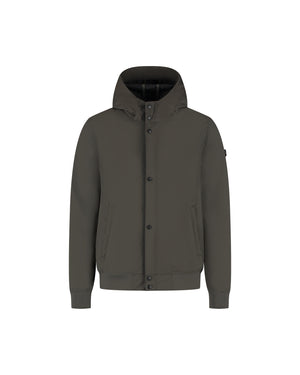 Malelions Men Placket Softshell Jacket | Vintage Green