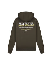 Malelions Men Sipping Limoncello Hoodie | Vintage Green