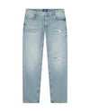 Malelions Men Straight Fit Denim | Light Blue