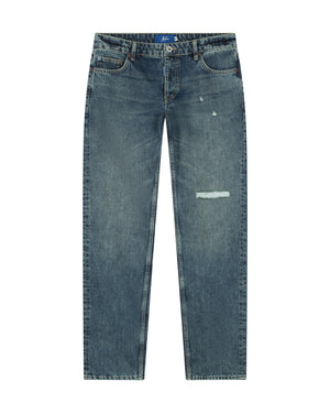 Malelions Men Straight Fit Denim | Dark Blue