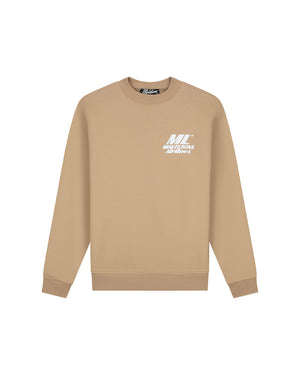 Malelions Men Coastline Sweater | Sand