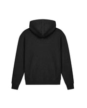Malelions Men Oversized Knitted Emblem Zip Hoodie | Black