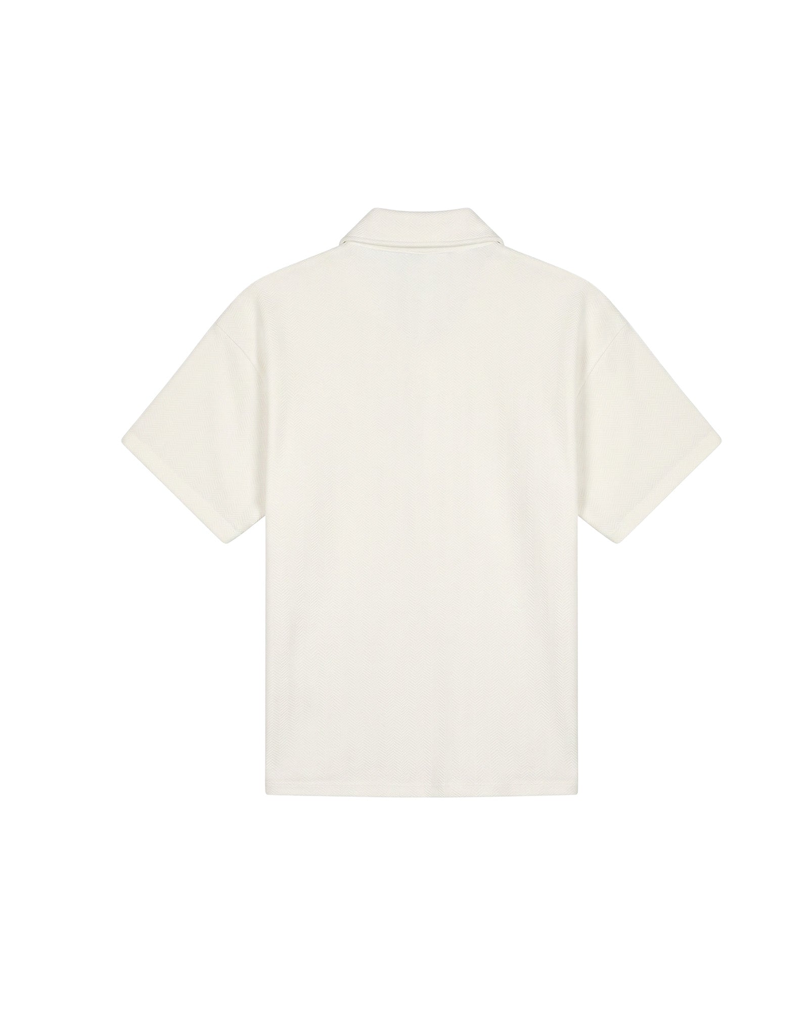 Malelions Men Cloud Texture Shirt | Off-White