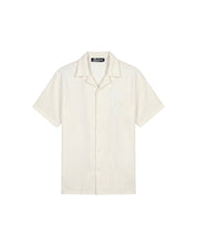 Malelions Men Cloud Texture Shirt | Off-White