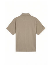 Malelions Men Cloud Texture Shirt | Taupe