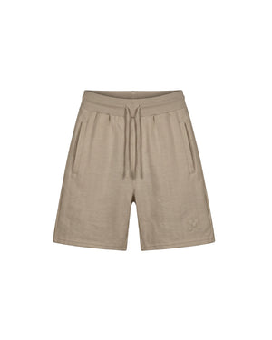 Malelions Men Cloud Texture Shorts | Taupe
