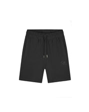 Malelions Men Diagonal Seersucker Shorts | Black