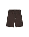  Malelions Men Diagonal Seersucker Shorts | Dark Brown