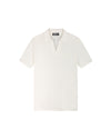  Malelions Men Chunky Waffle Buttonless Polo | Off-White