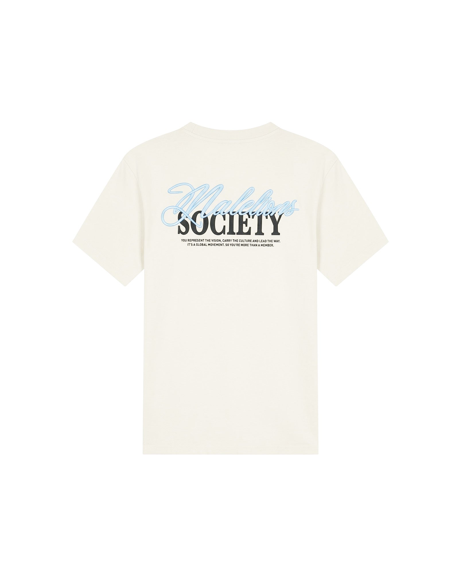 Malelions Men Society T-Shirt | Off-White