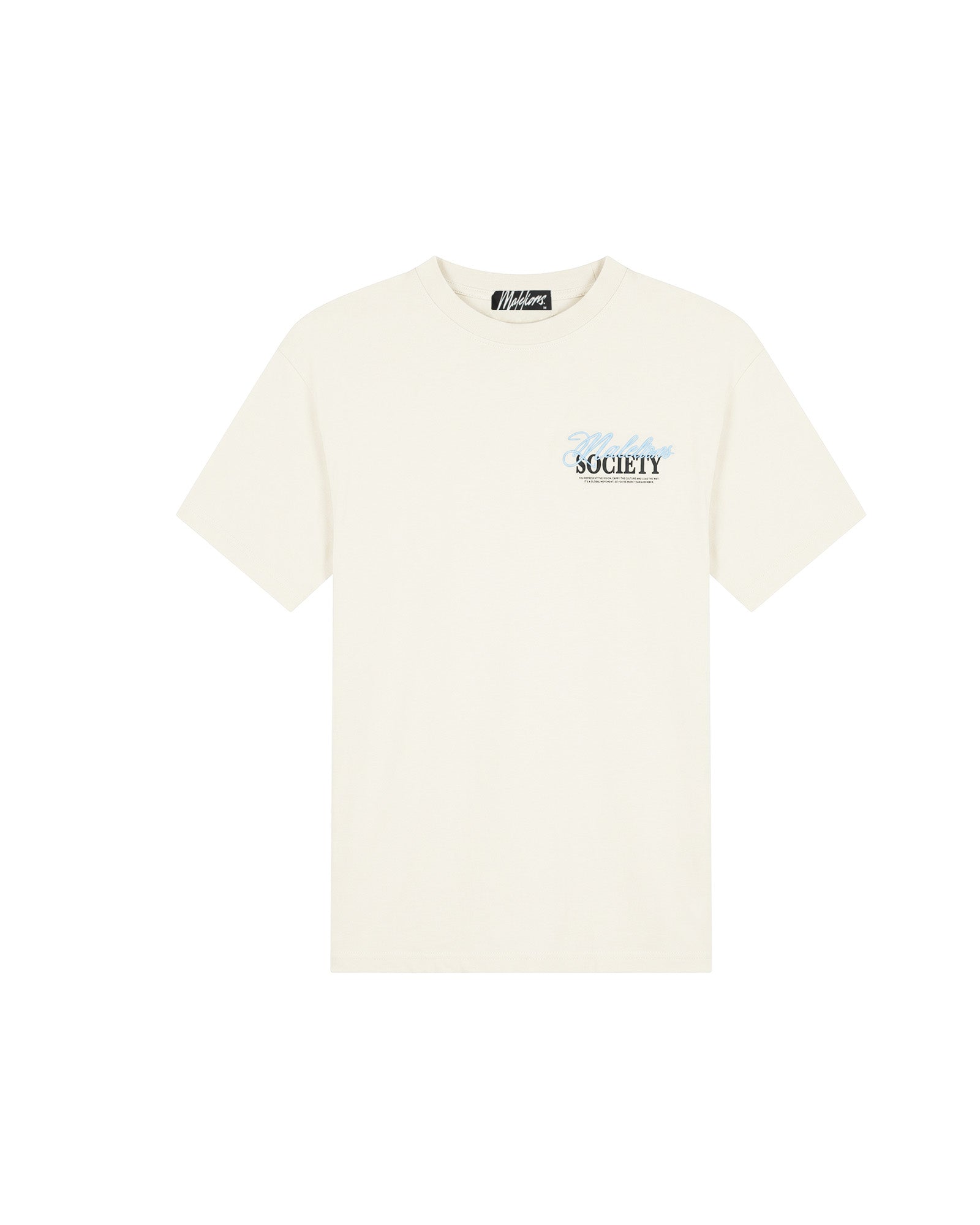 Malelions Men Society T-Shirt | Off-White