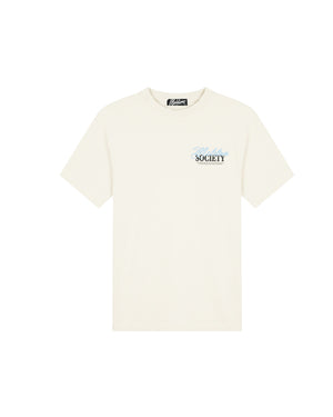 Malelions Men Society T-Shirt | Off-White