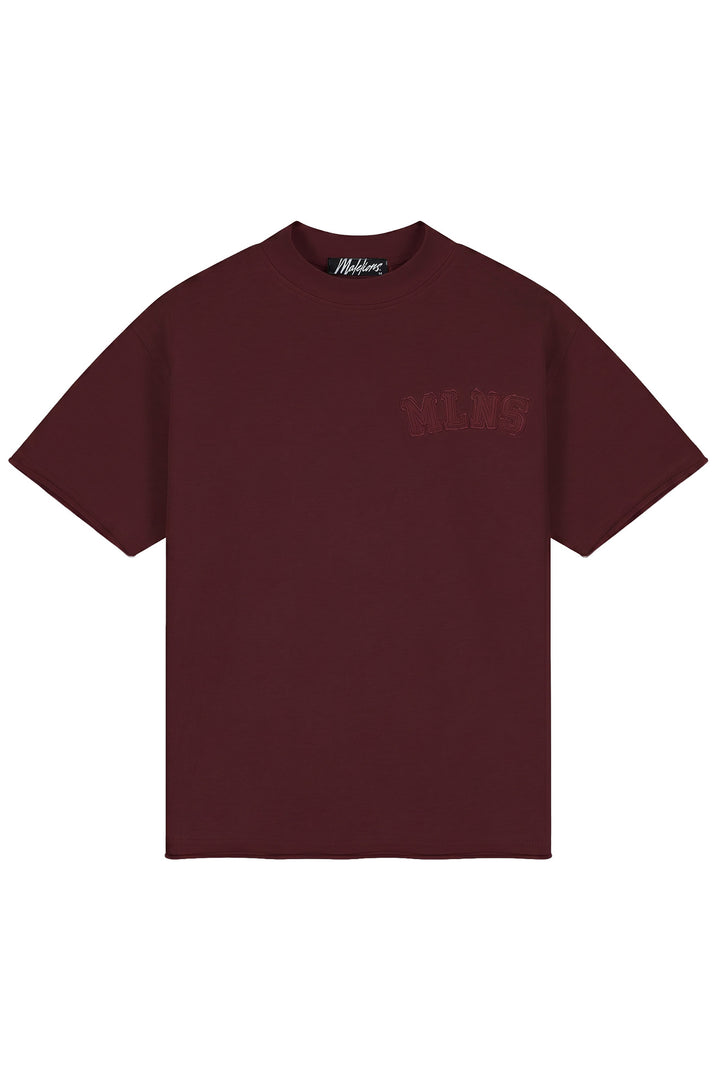MMA40026023_45004_Malelions_Men_Heavyweight_Applique_T-Shirt_Burgundy_Front.jpg