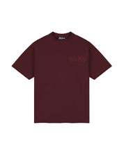 Malelions Men Heavyweight Applique T-Shirt | Burgundy