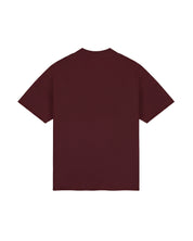 Malelions Men Heavyweight Applique T-Shirt | Burgundy