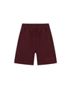  Malelions Men Heavyweight Applique Shorts | Burgundy