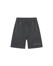 Malelions Men Heavyweight Applique Shorts | Acid Wash