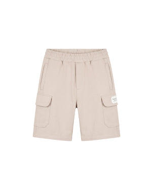 Malelions Men Collection Cargo Shorts | Light Beige