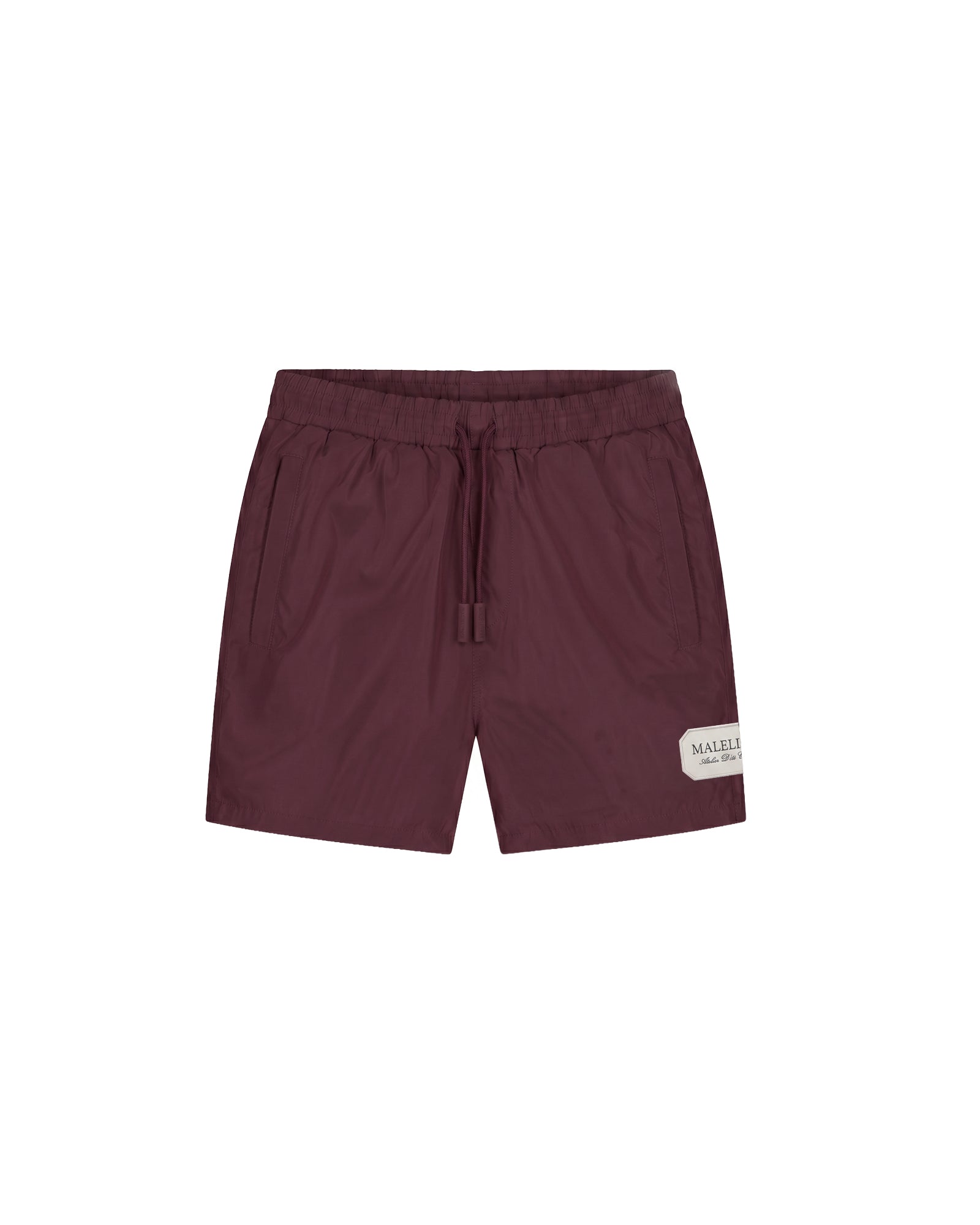Malelions Men Collection Swim Shorts | Burgundy