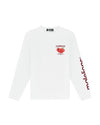  Malelions Men Sweet Summer Longsleeve T-Shirt | White
