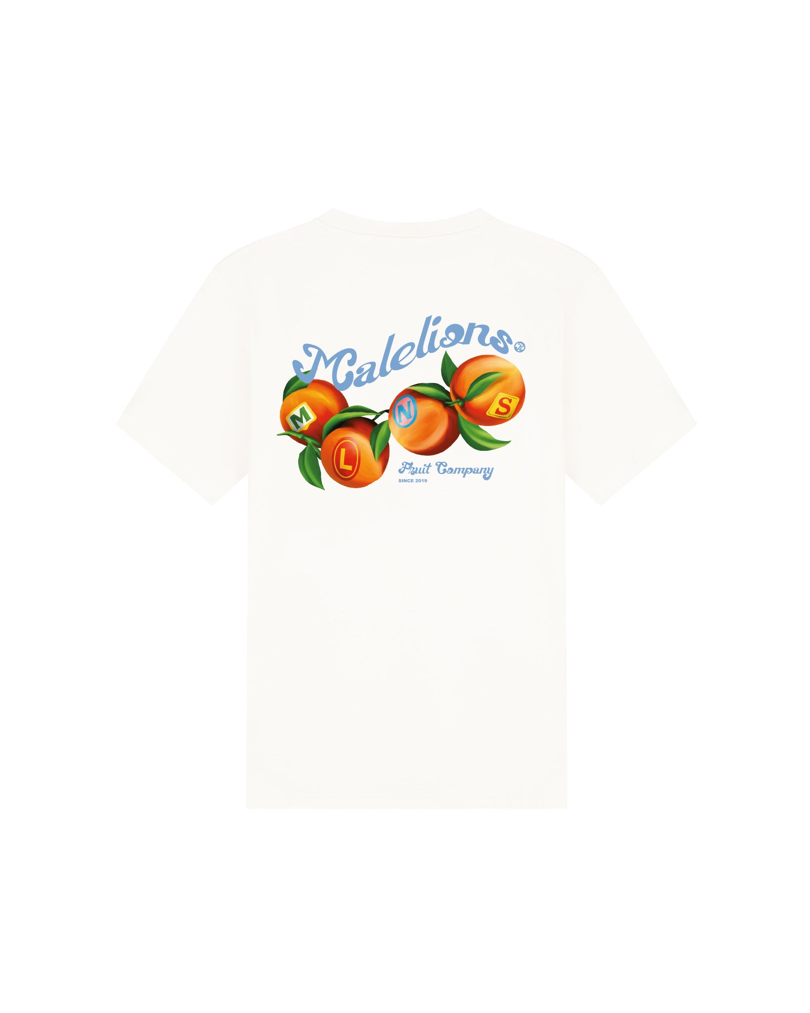 Malelions Men Fruit Company T-Shirt | Off-White