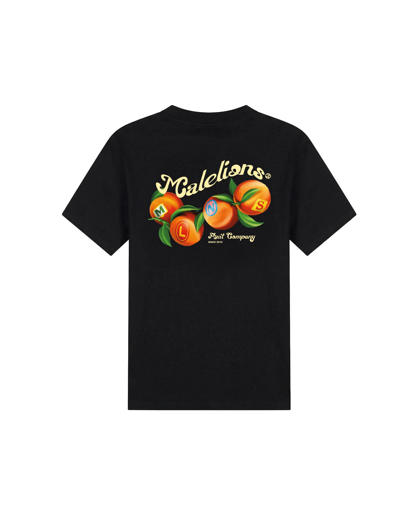 Malelions Men Fruit Company T-Shirt | Black