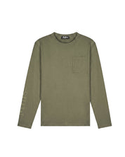 Malelions Men Department Longsleeve T-Shirt | Dark Sage