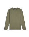  Malelions Men Department Longsleeve T-Shirt | Dark Sage